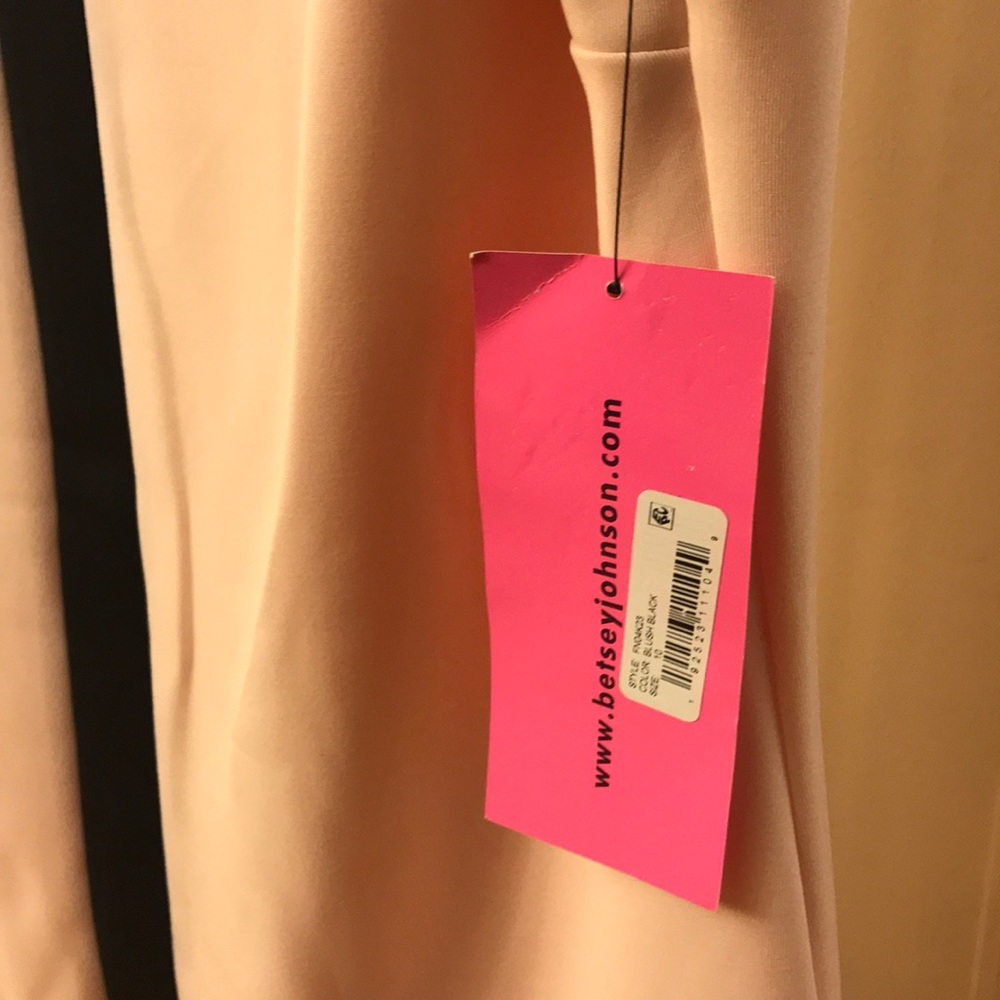 Betsey Johnson sleeveless lined  blush/black,NWT - Picture 11 of 16